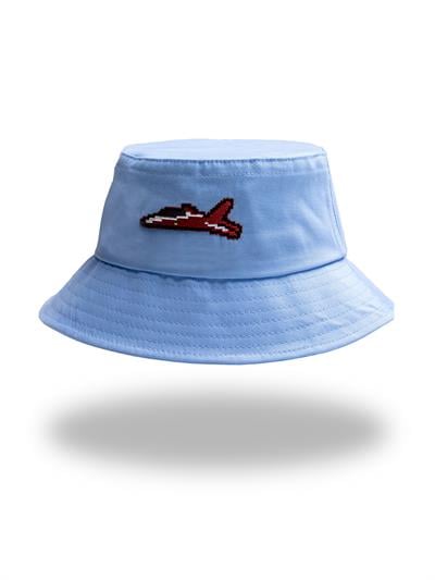 HÜRJET Nakışlı %100 Pamuk Bucket Şapka