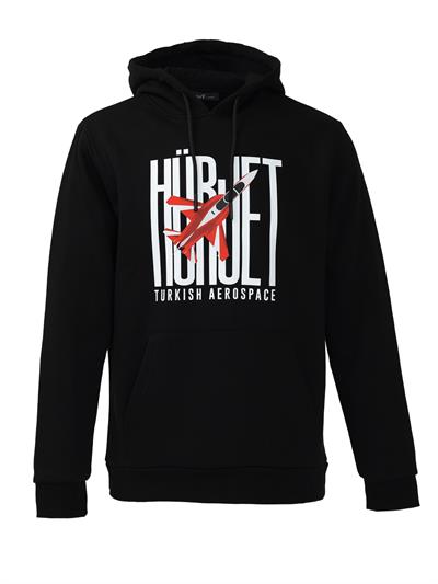 HÜRJET Vizyoner Kapüşonlu Sweatshirt