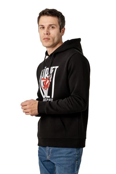 HÜRJET Vizyoner Kapüşonlu Sweatshirt