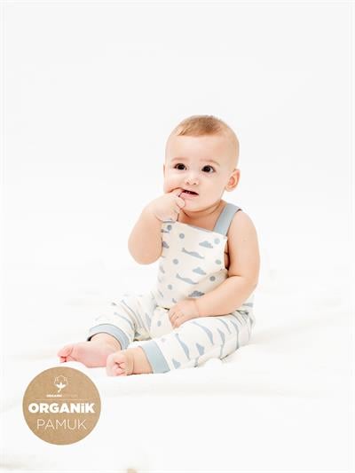 HÜRKUŞ İlk Uçuş %100 Organik Pamuk Bebek Salopet