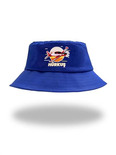 HÜRKUŞ Nakışlı %100 Pamuk Bucket Şapka
