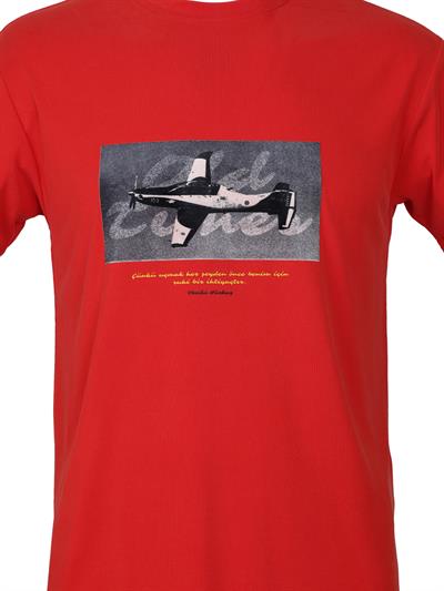 HÜRKUŞ Nostalji Bisiklet Yaka Modal Tişört