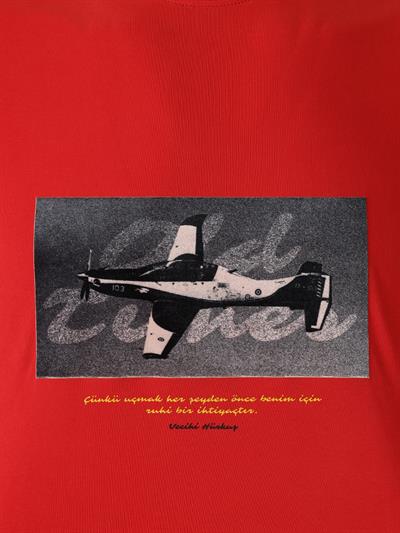 HÜRKUŞ Nostalji Bisiklet Yaka Modal Tişört