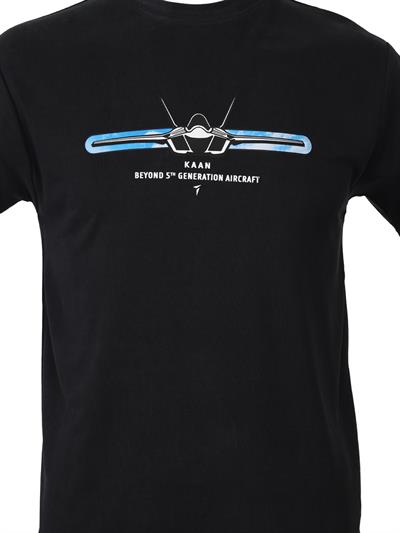 KAAN Düşgörü Bisiklet Yaka Modal Tişört