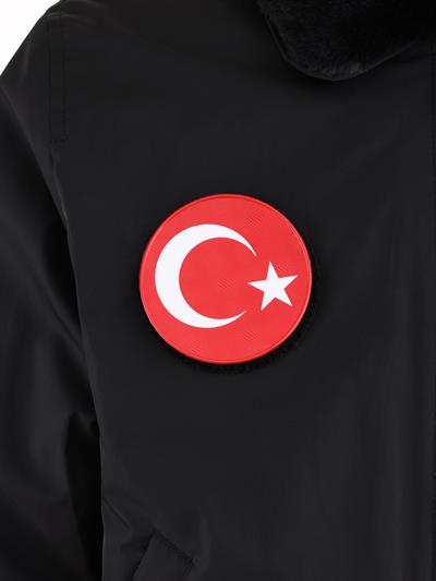 Türk Bayrağı Peç TPU 9cm