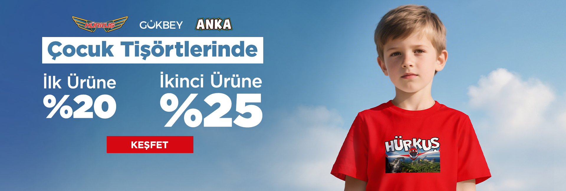 1. Ürüne %20 2. Ürüne %25 İndirim