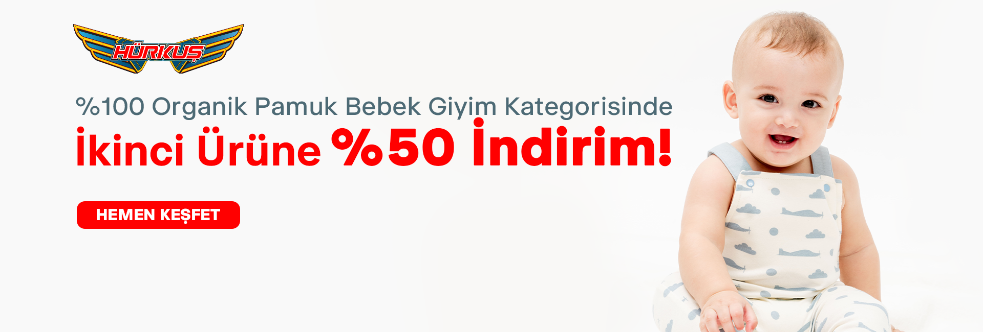 Bebek Ürünlerinde İkinci Ürüne %50 İndirim