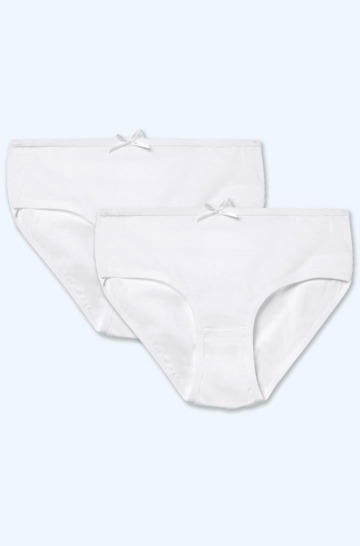 2'li Kız Çocuk Basic Külot