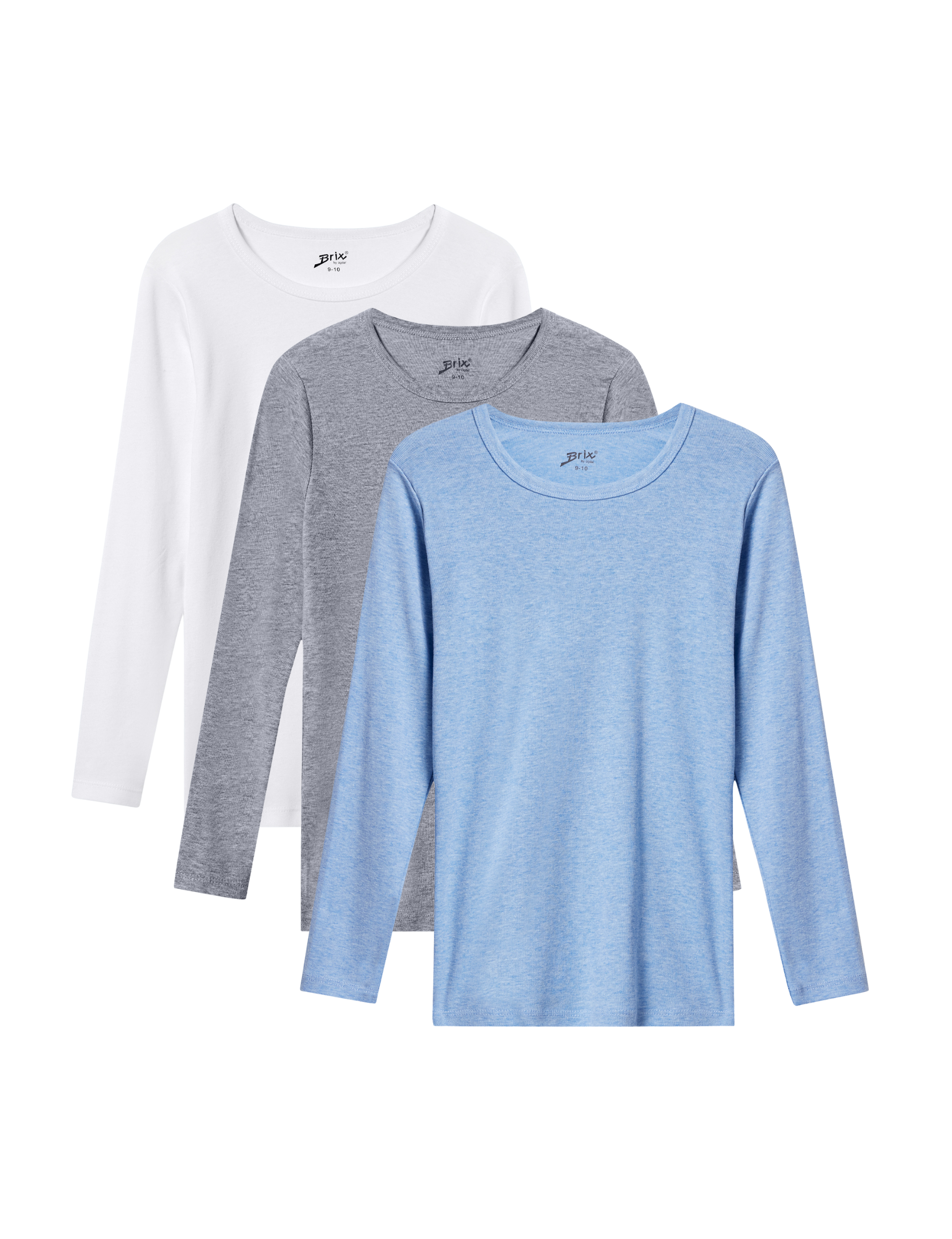 Brix 8501 Erkek Çocuk Üçlü Çoklu Renk %100 Pamuk T-Shirt