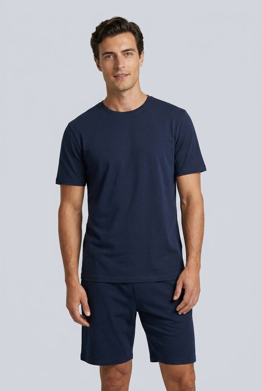 Brix Erkek Pijama Takımı 0559  Lacivert Renk