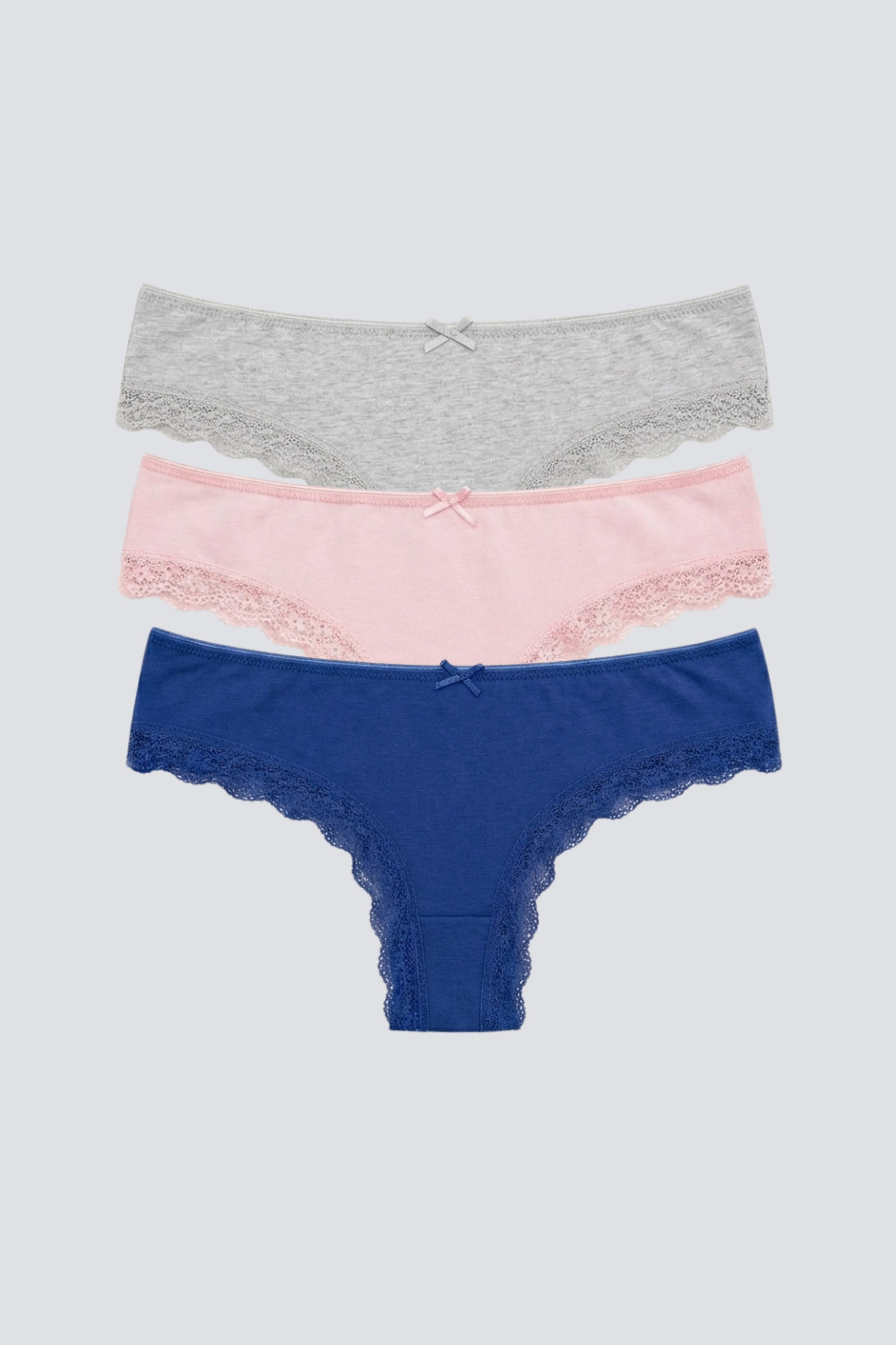 Brix Kadın Üçlü Paket Brazilian Külot 4376