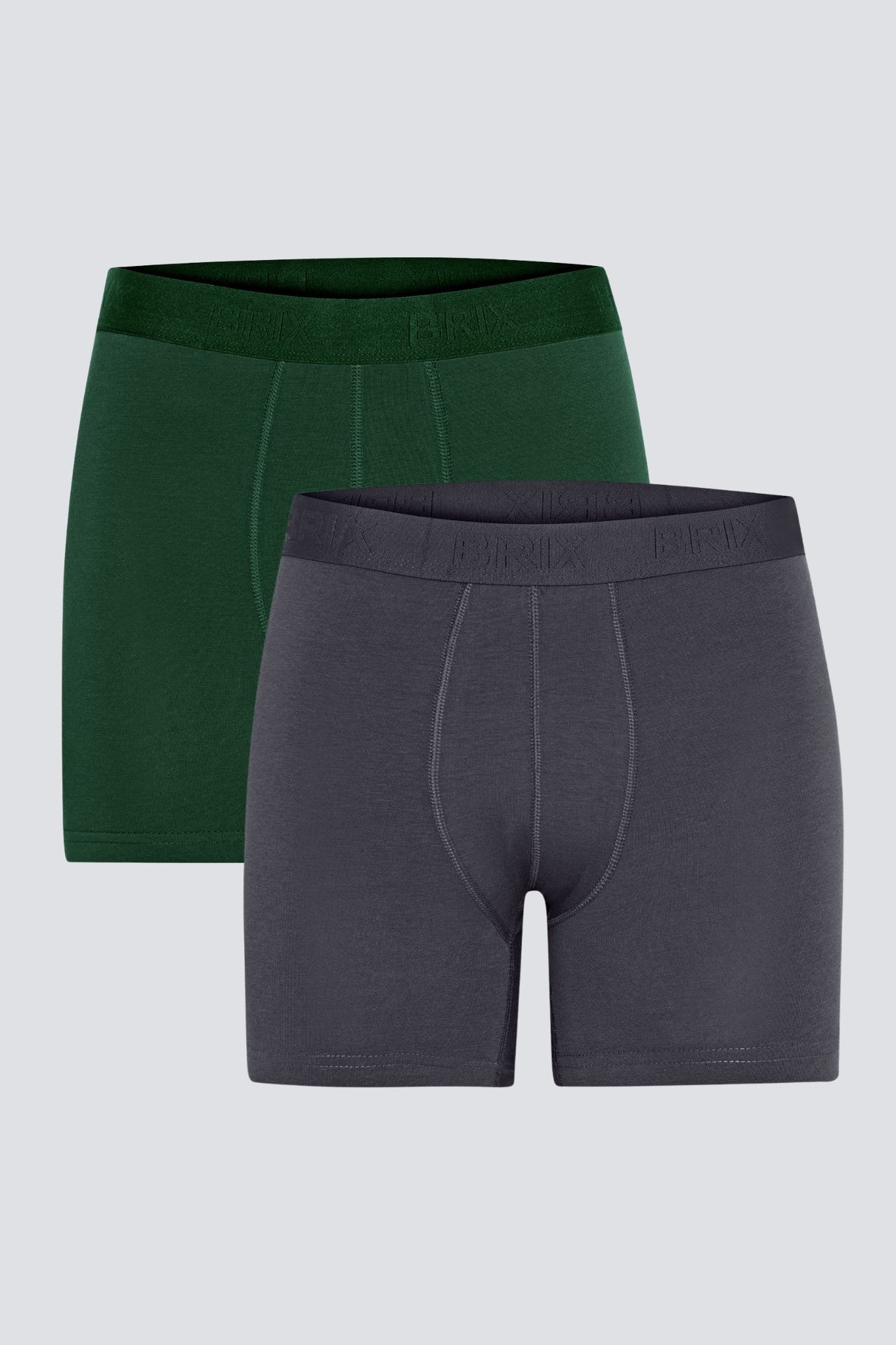 Erkek 2Li Modal Boxer Yeşil
