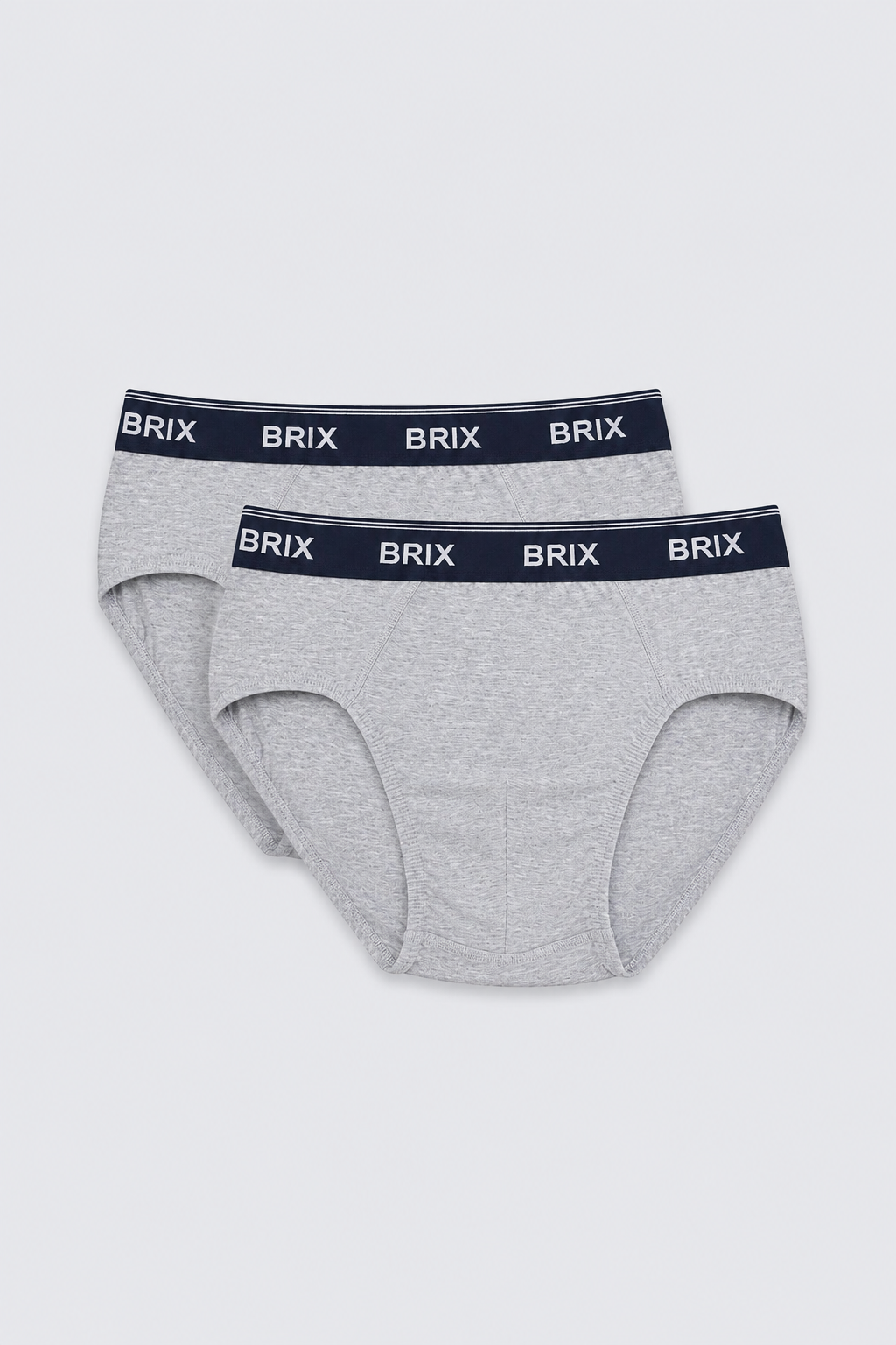 Erkek 2'li Slip Gri Melanj