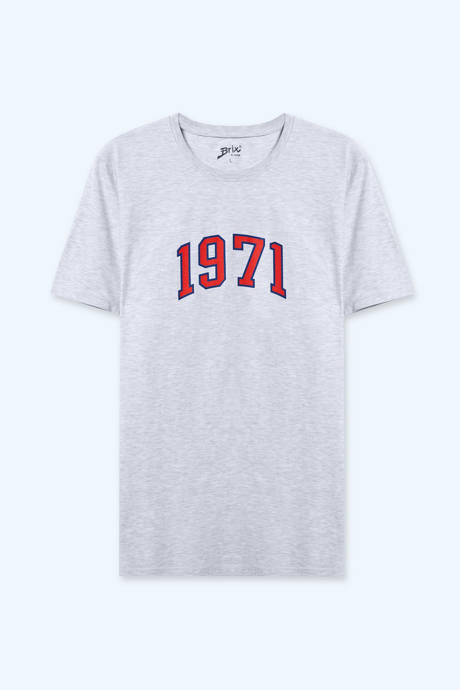 Erkek Baskılı T-Shirt