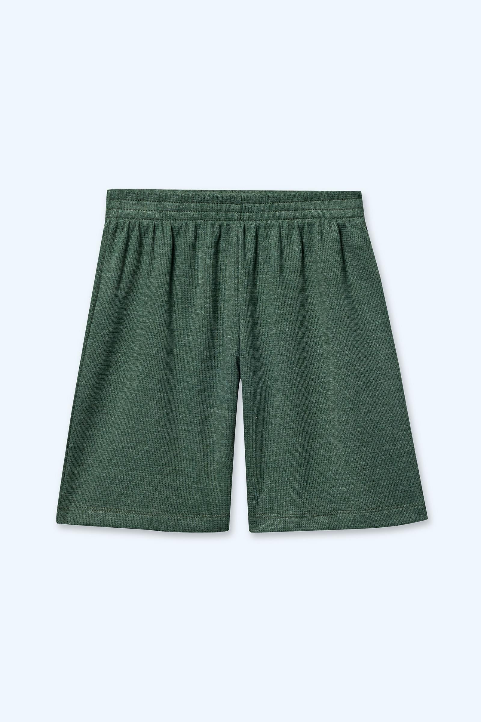 Erkek Çocuk Waffle Şort