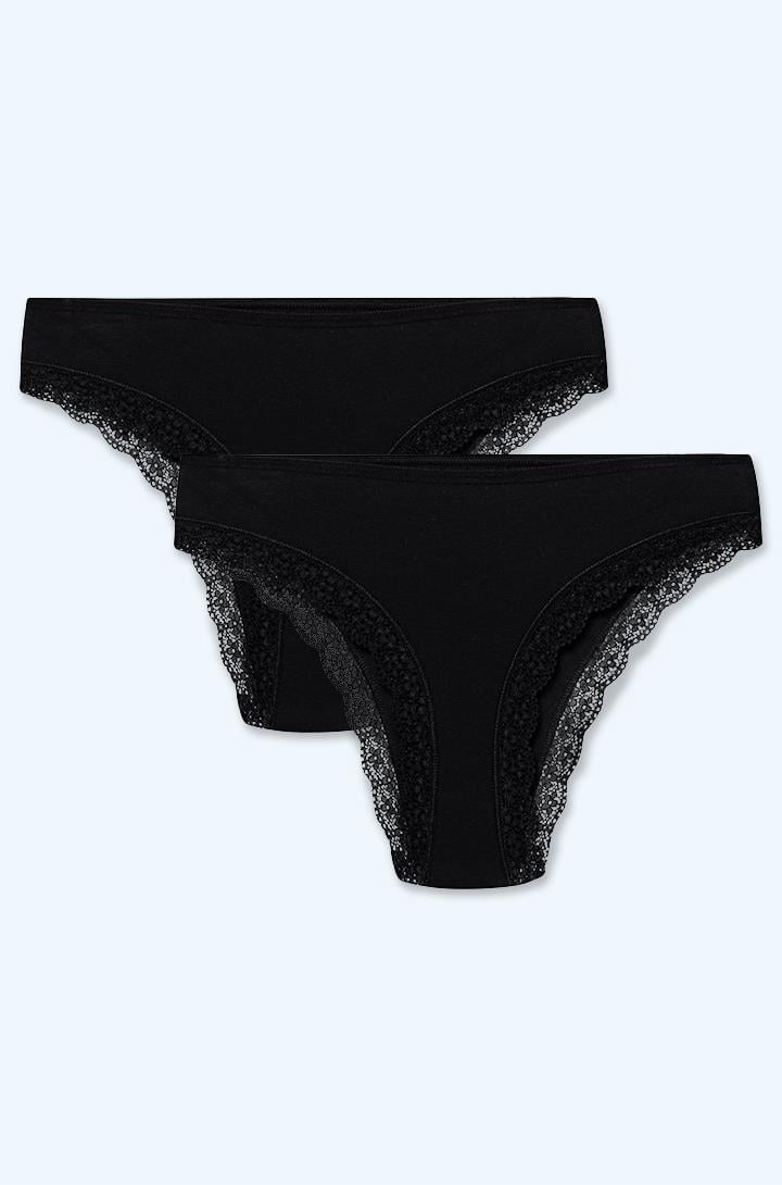 Kadın 2'li Dantelli Slip