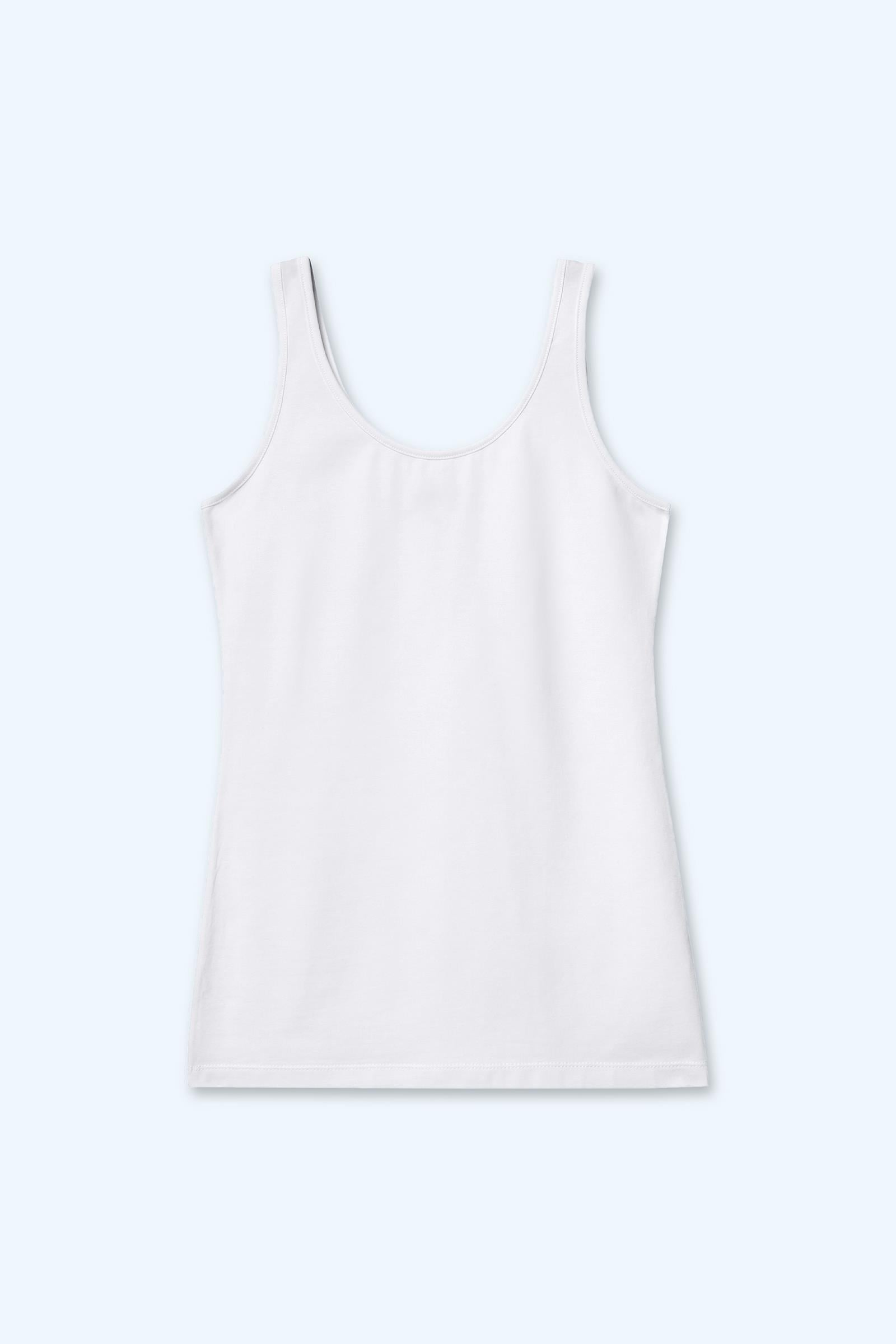 Kadın Kalın Askılı T-shirt