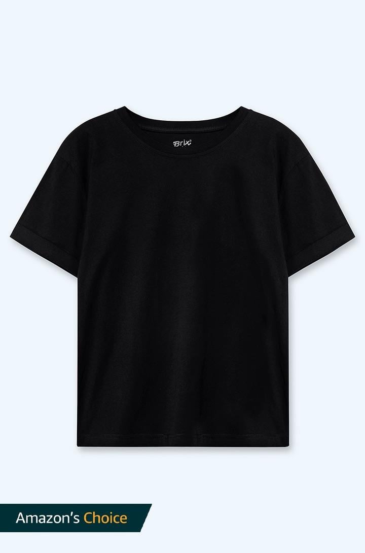 Kadın Kısa Kollu Rahat Kalıp T-Shirt