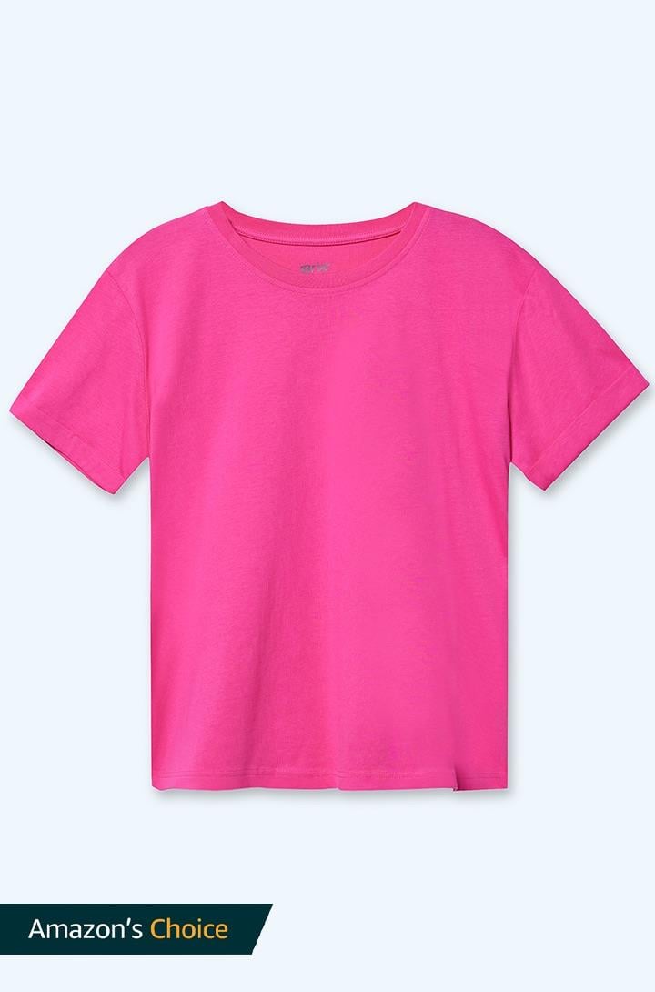 Kadın Kısa Kollu Rahat Kalıp T-Shirt