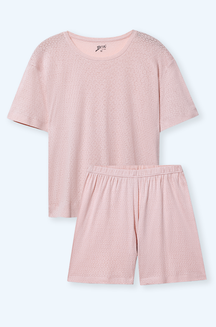 Kadın Pamuklu Pijama Takımı