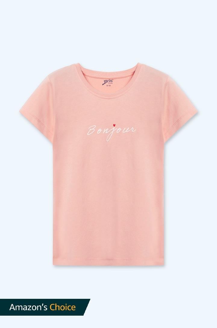 Kız Çocuk Baskılı T-Shirt