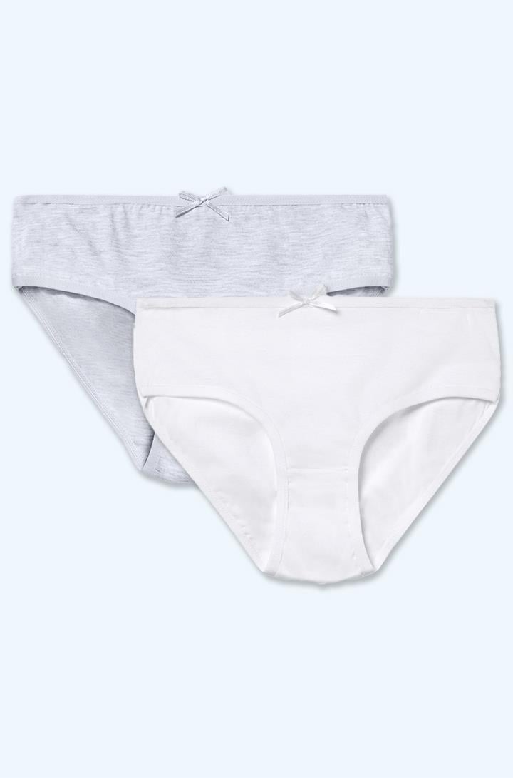 2'li Kız Çocuk Basic Külot