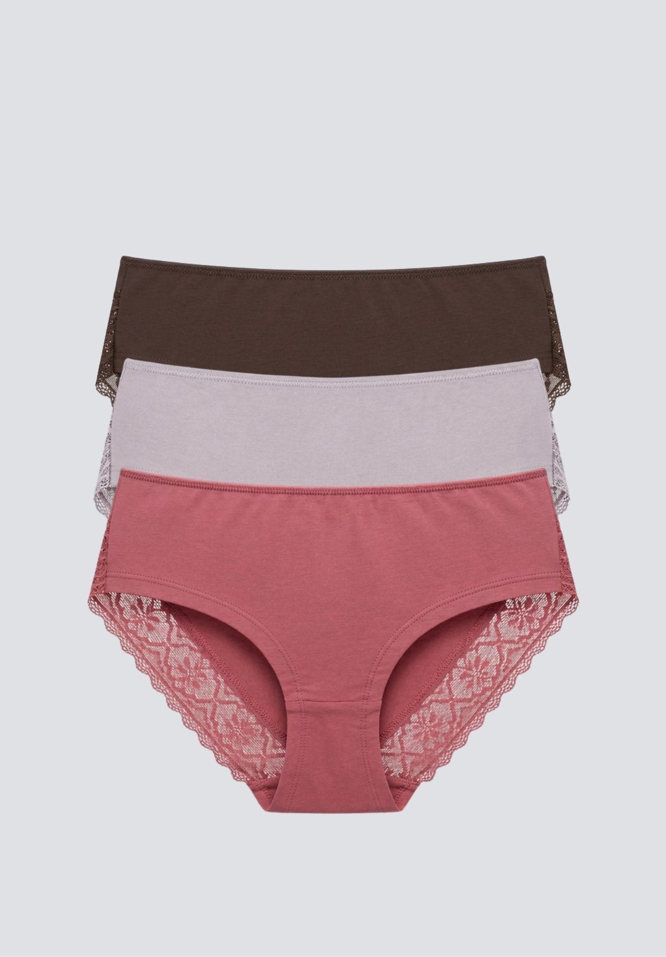 Brix Kadın Üçlü Hipster Külot 4377