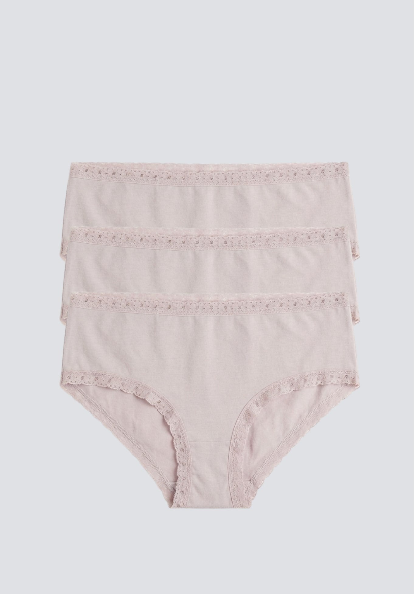 Brix Kadın Üçlü Hipster Külot 4378  Vizon Renk