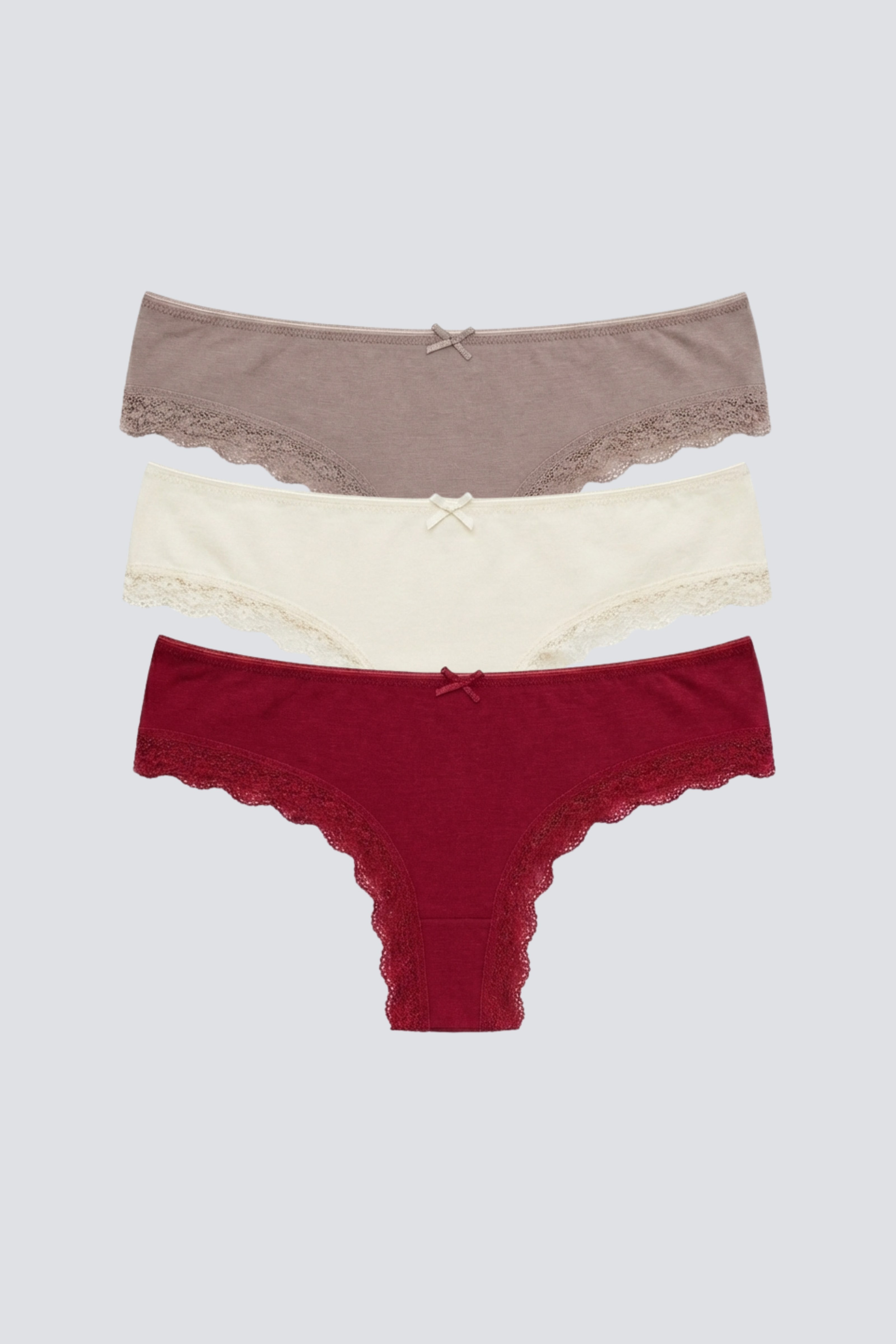 Brix Kadın Üçlü Paket Brazilian Külot 4376
