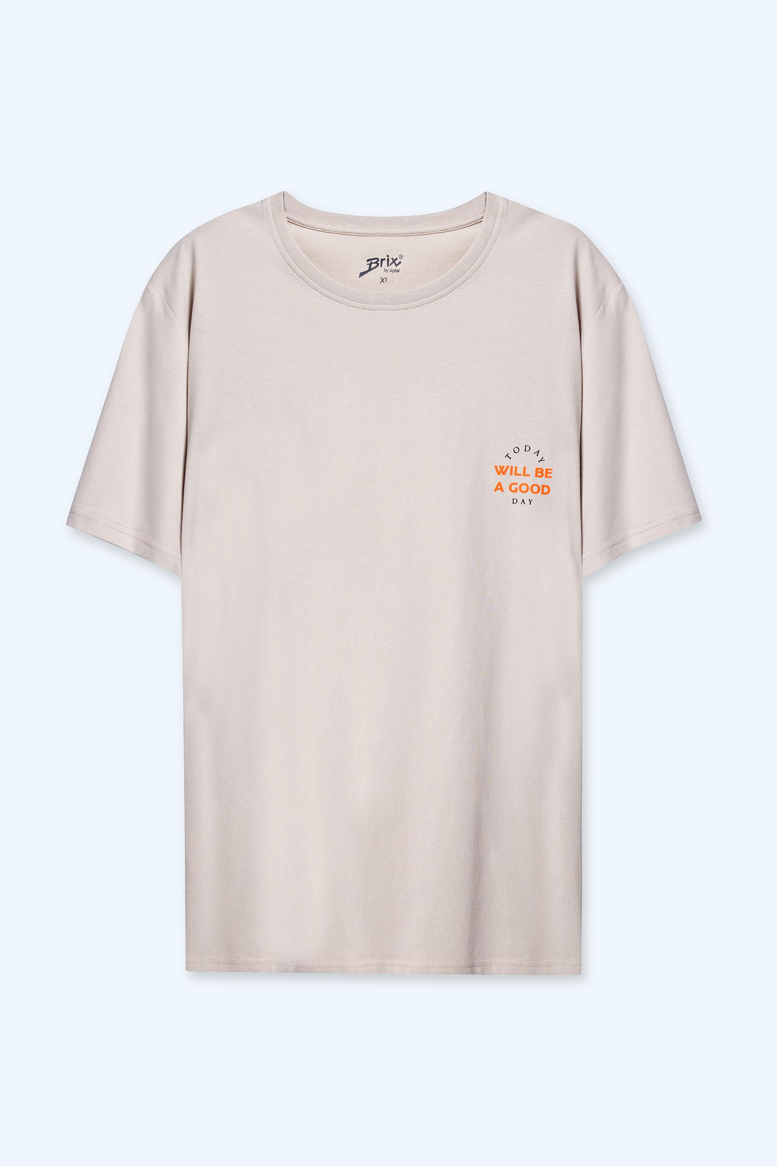 Erkek Baskılı T-Shirt