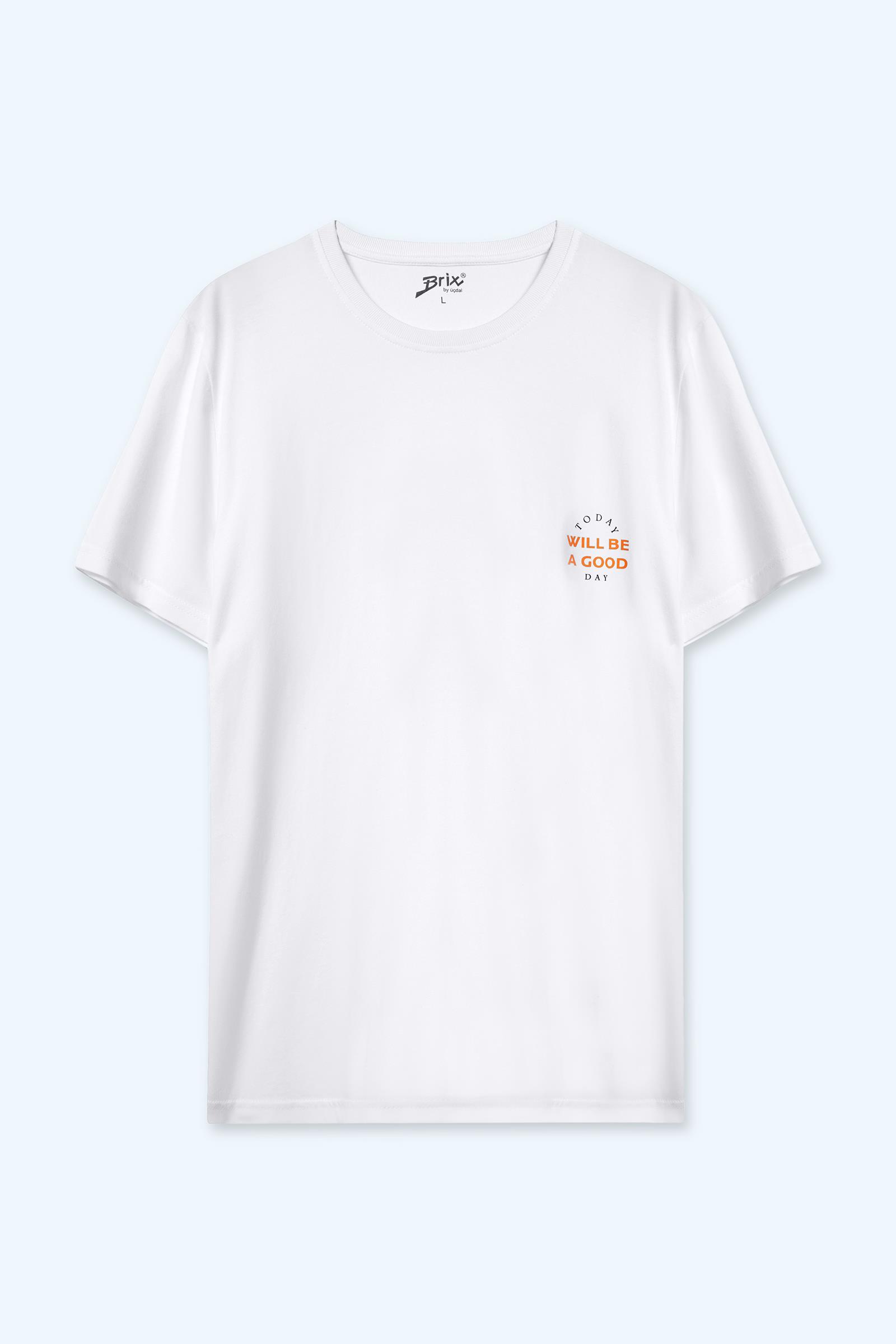 Erkek Baskılı T-Shirt