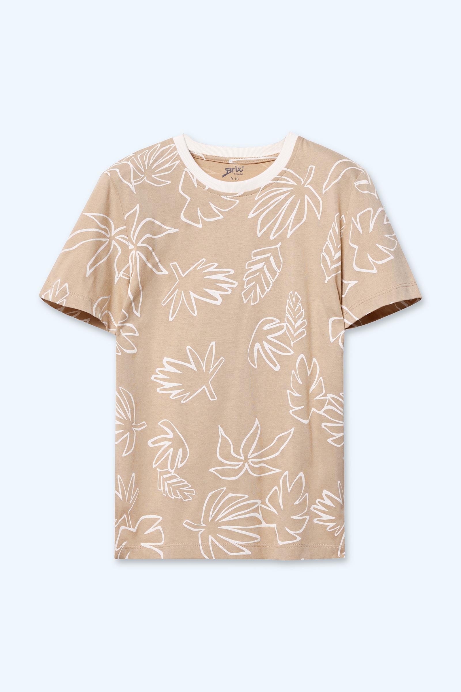 Erkek Çocuk Desenli T-Shirt