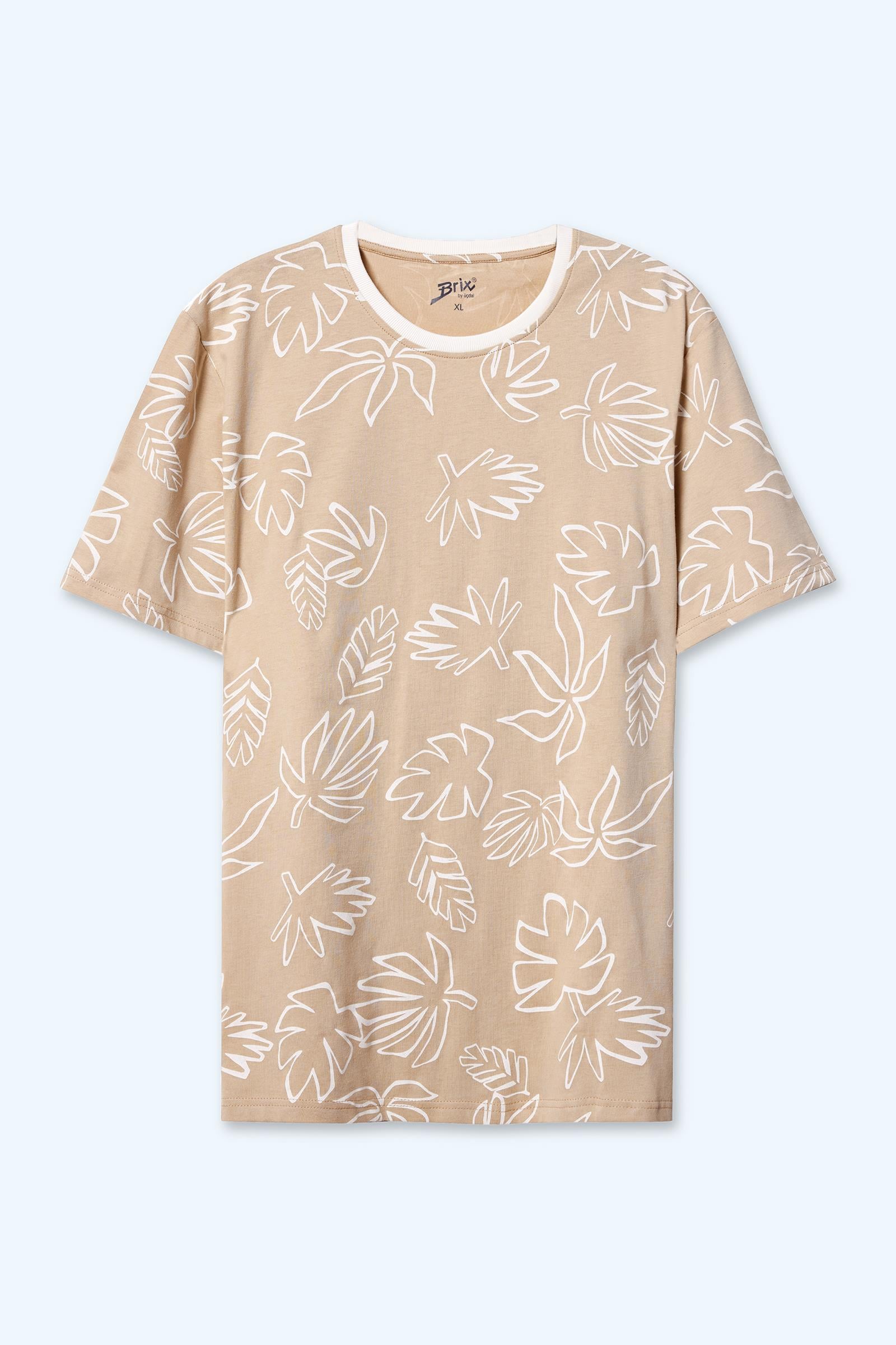 Erkek Desenli T-Shirt