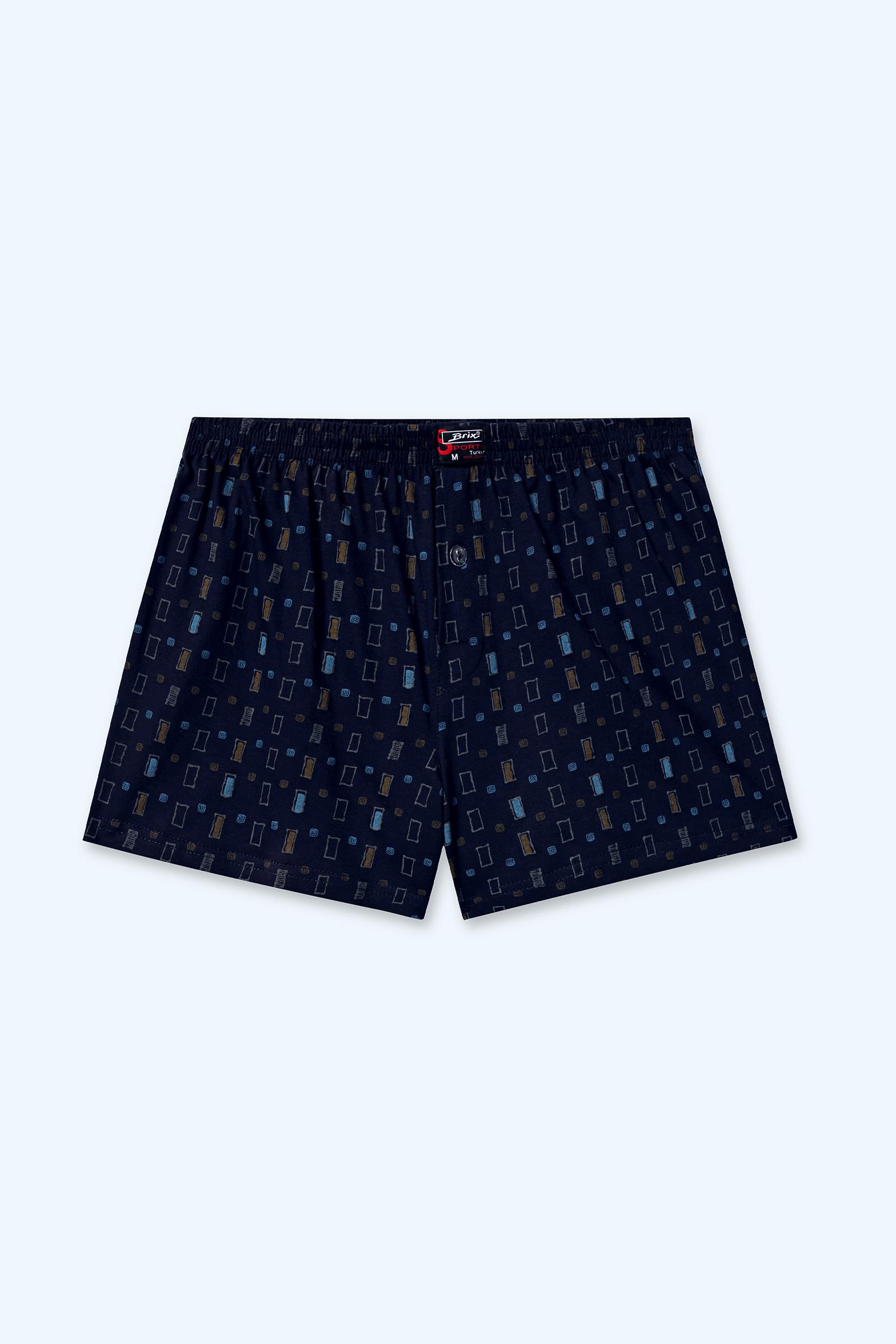 Havlu Bel Desenli Boxer