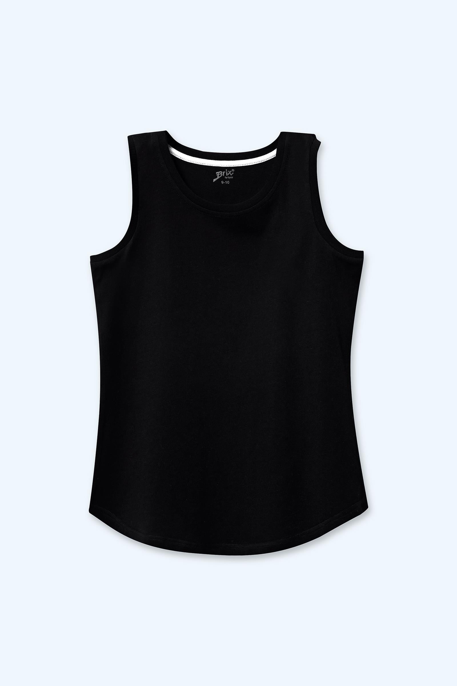Kız Çocuk Kolsuz T-Shirt