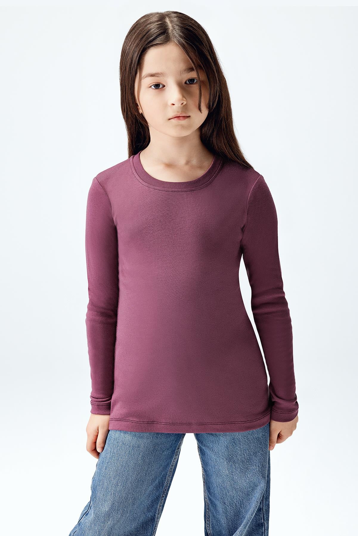 Kız Çocuk Uzun Kollu T-shirt