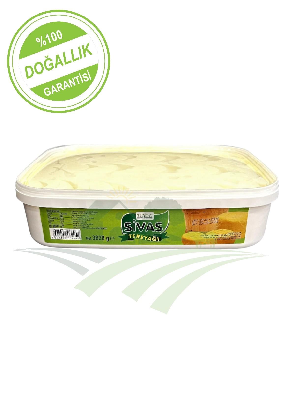 Tuğba Akabe Çiftlik Tava Tereyağı 4 lük (Net 3828gr)