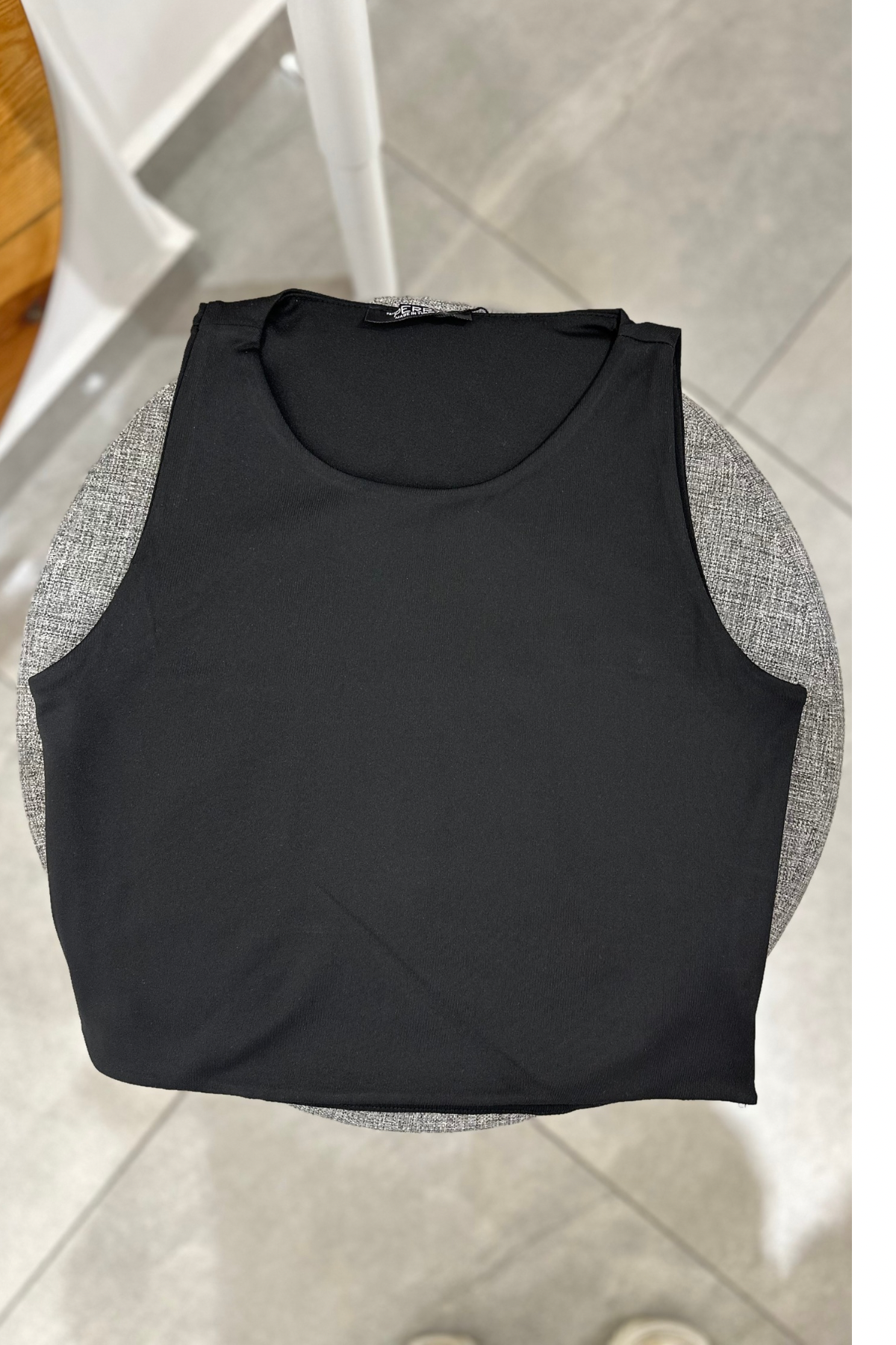 scuba crop (siyah)