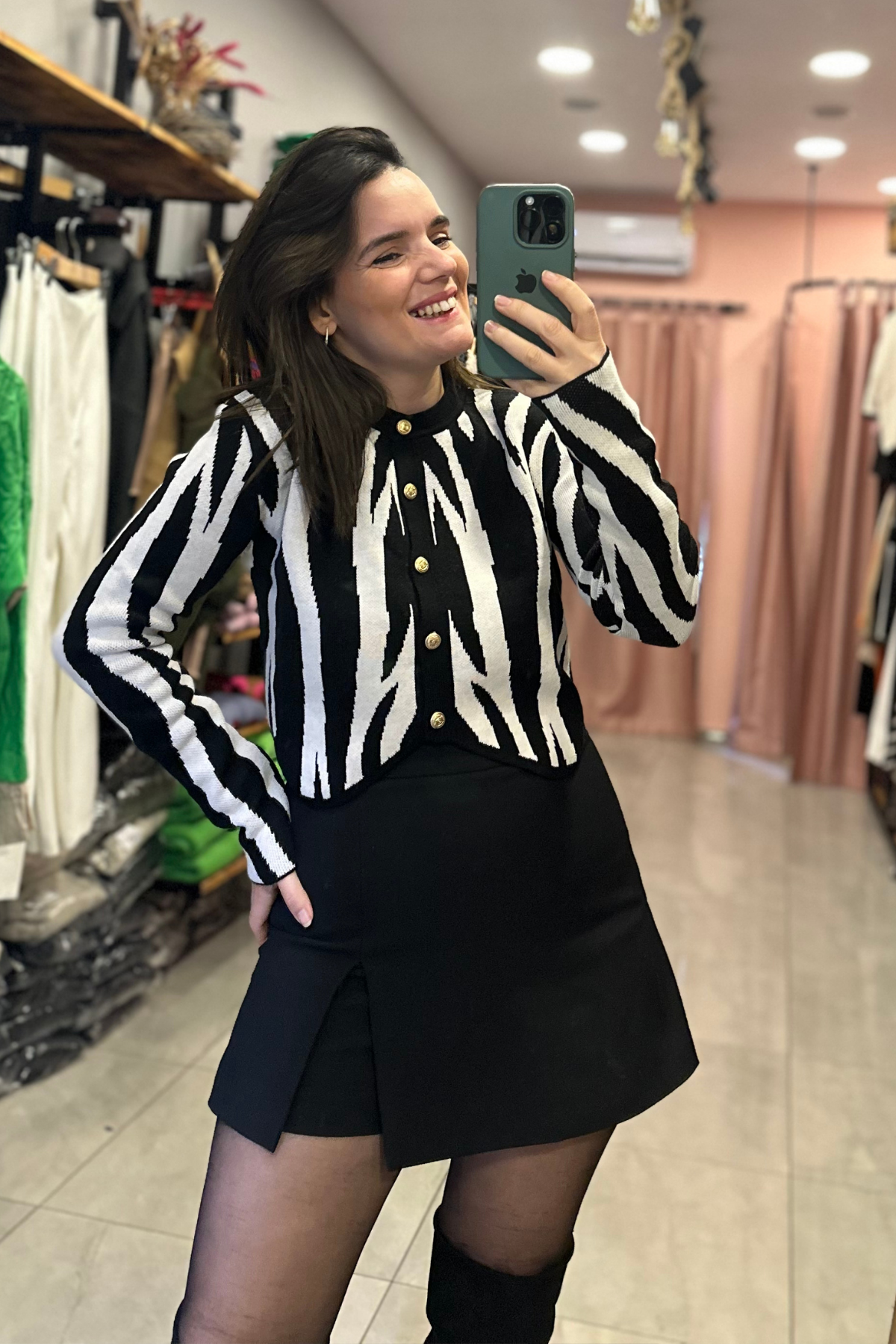 ZEBRA DESEN VATKALI HIRKA