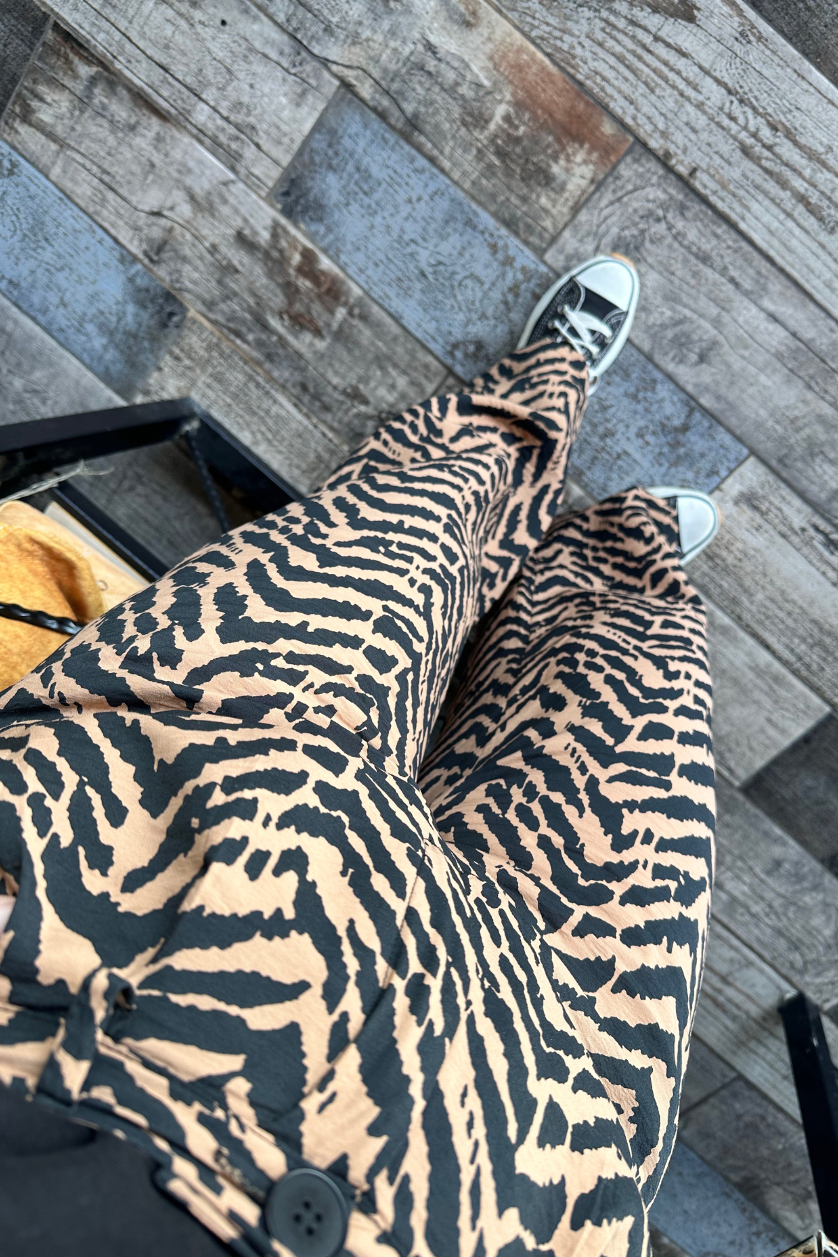 Zebra Palazzo Pantolon 