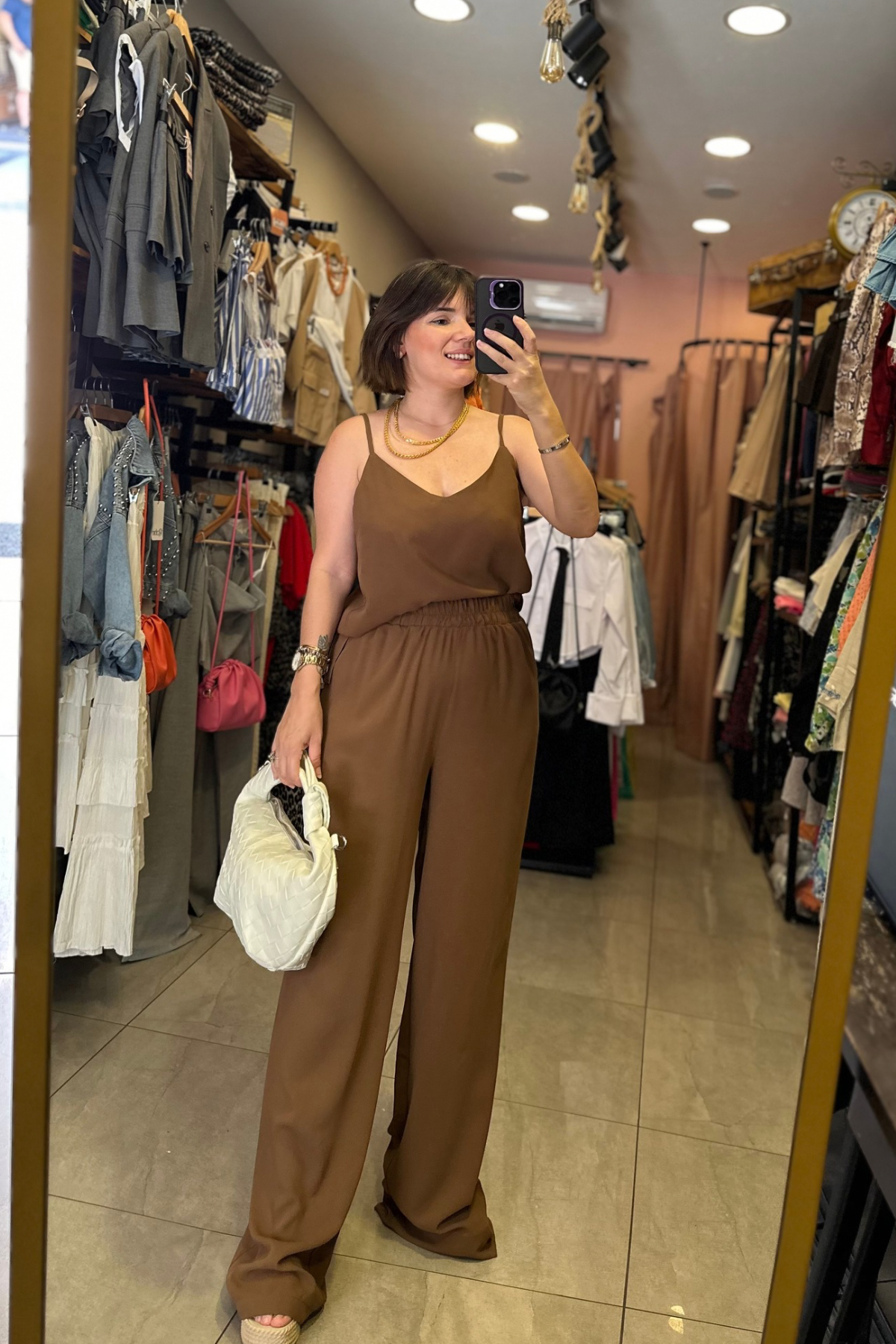 Askılı Takım Kahve