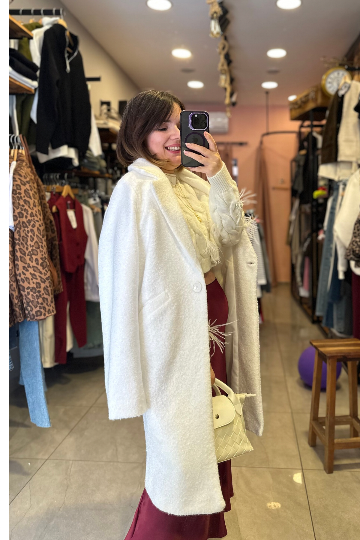 Beyaz Tek Dğmw Buklet Kaban