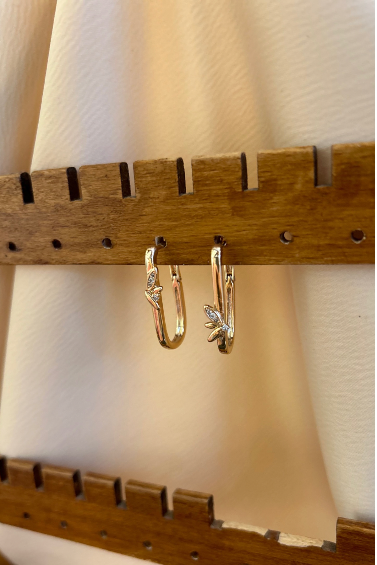 Detaylı Gold Küpe