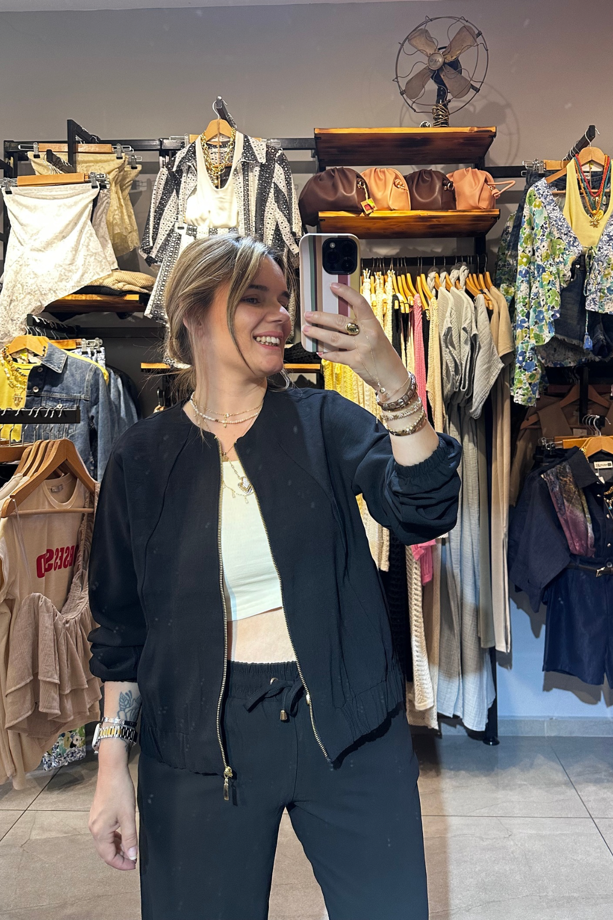 Gabardin Takım - Siyah