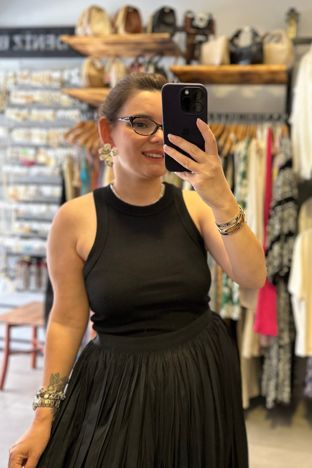 Halter Yaka Fitilli Atlet - Siyah