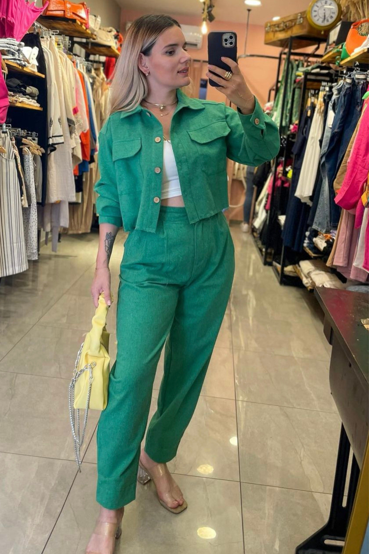 Ham Keten Takım - YEŞİL