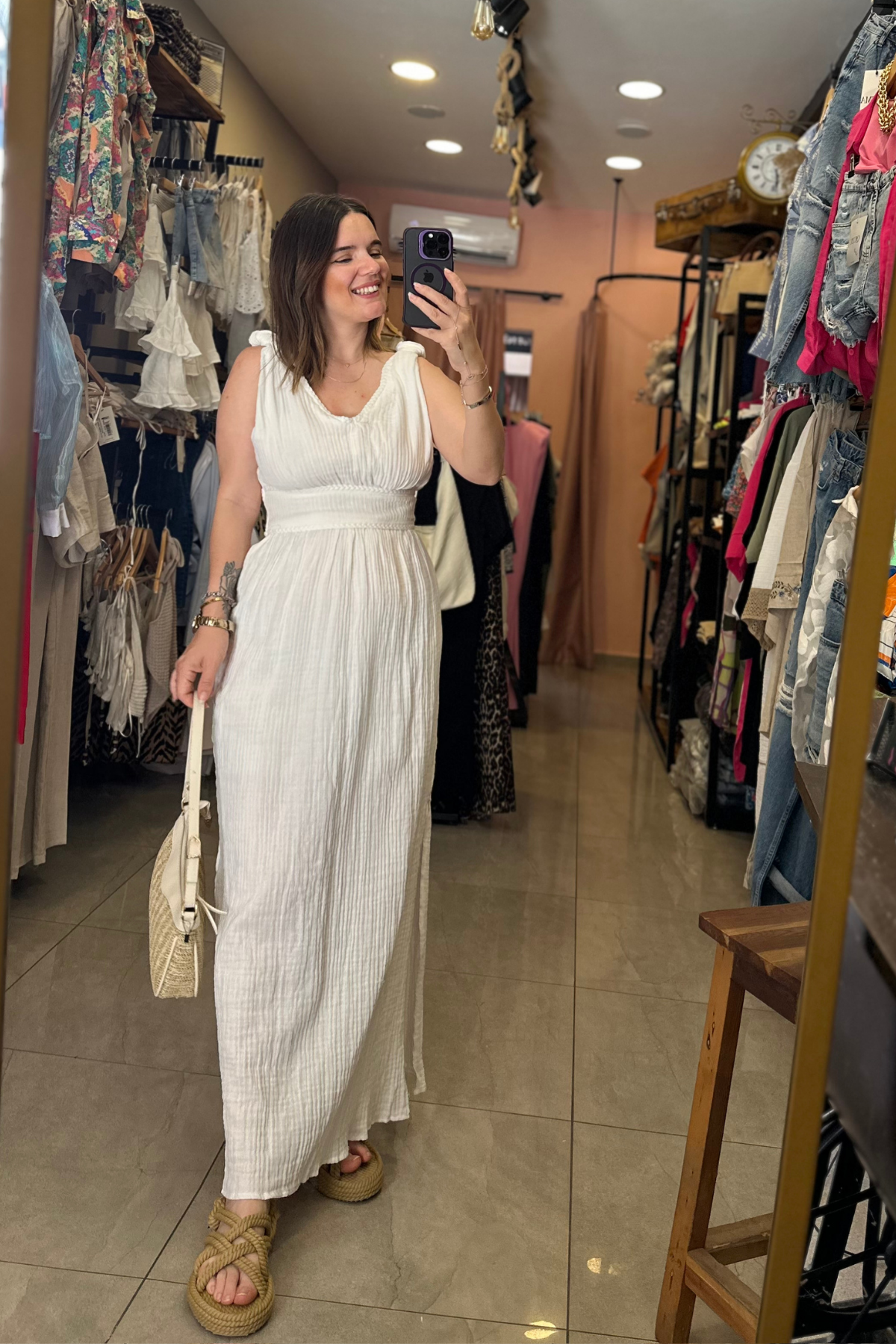 Helen Elbise (beyaz)