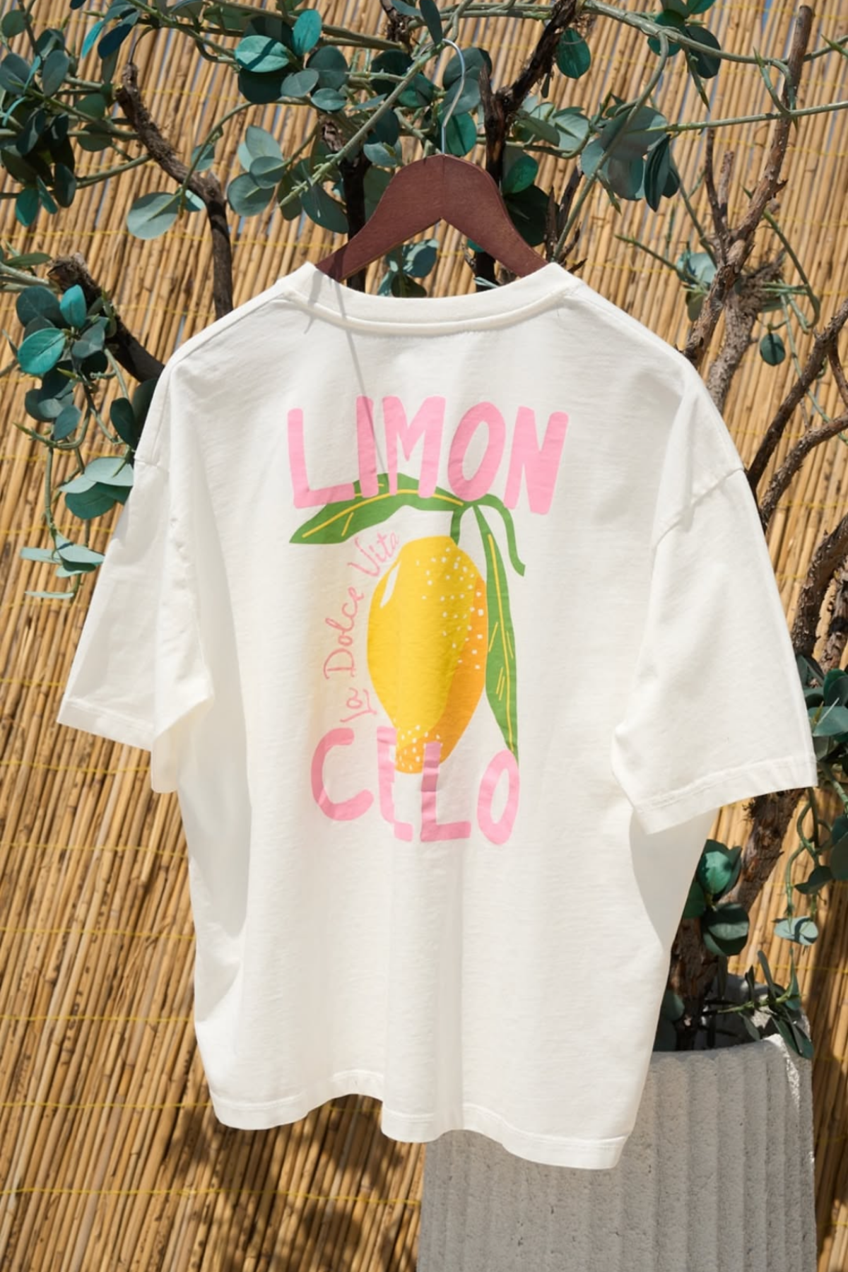 Limon Baskı Tişört 