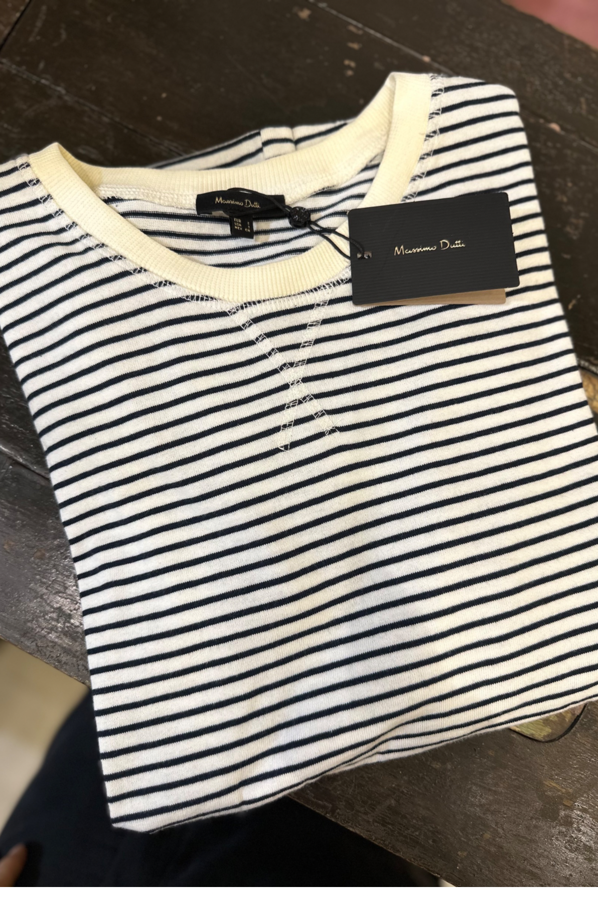 Massimo dutti çizgili basic