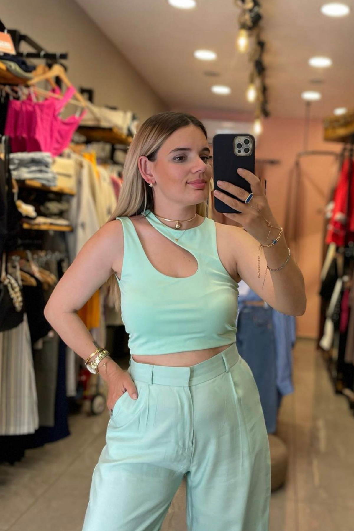 Mint Yeşili Crop
